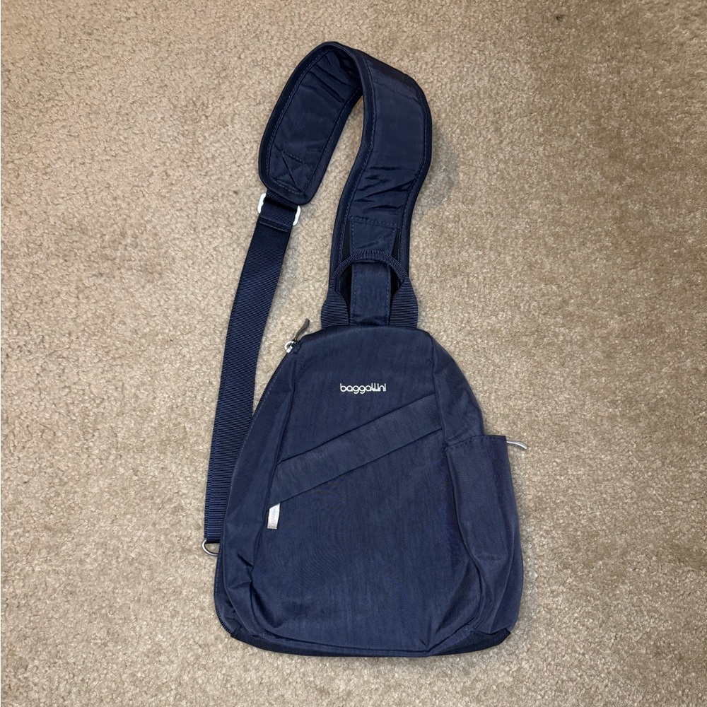 Baggallini Dark Blue Backpack - image 1